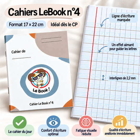 Cahiers n°4 Améliore l'écriture et la relecture