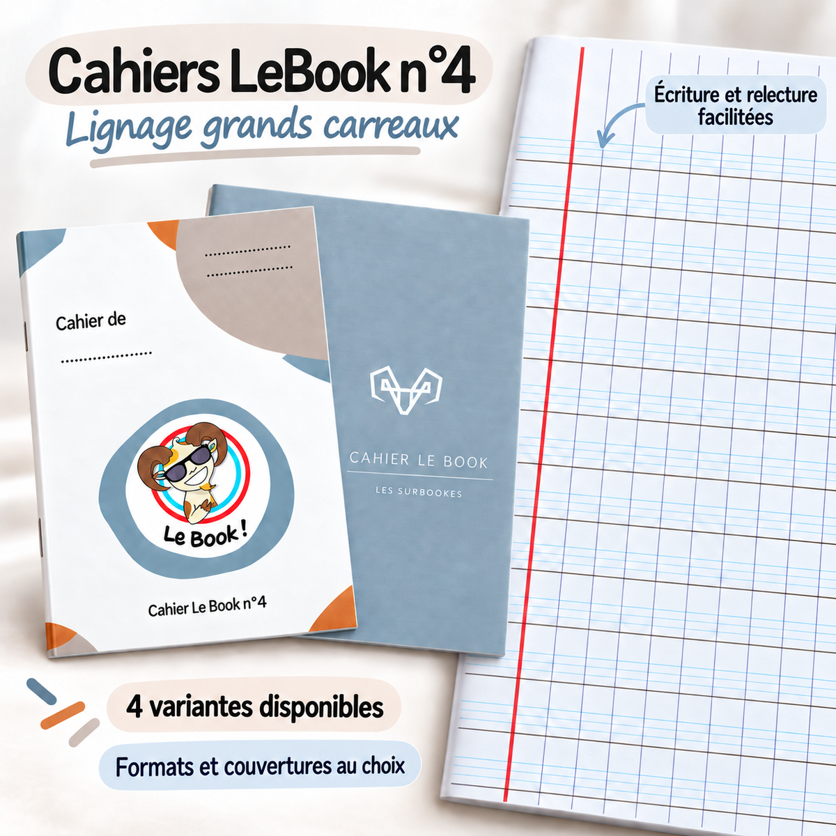 Cahiers n°4 Améliore l'écriture et la relecture