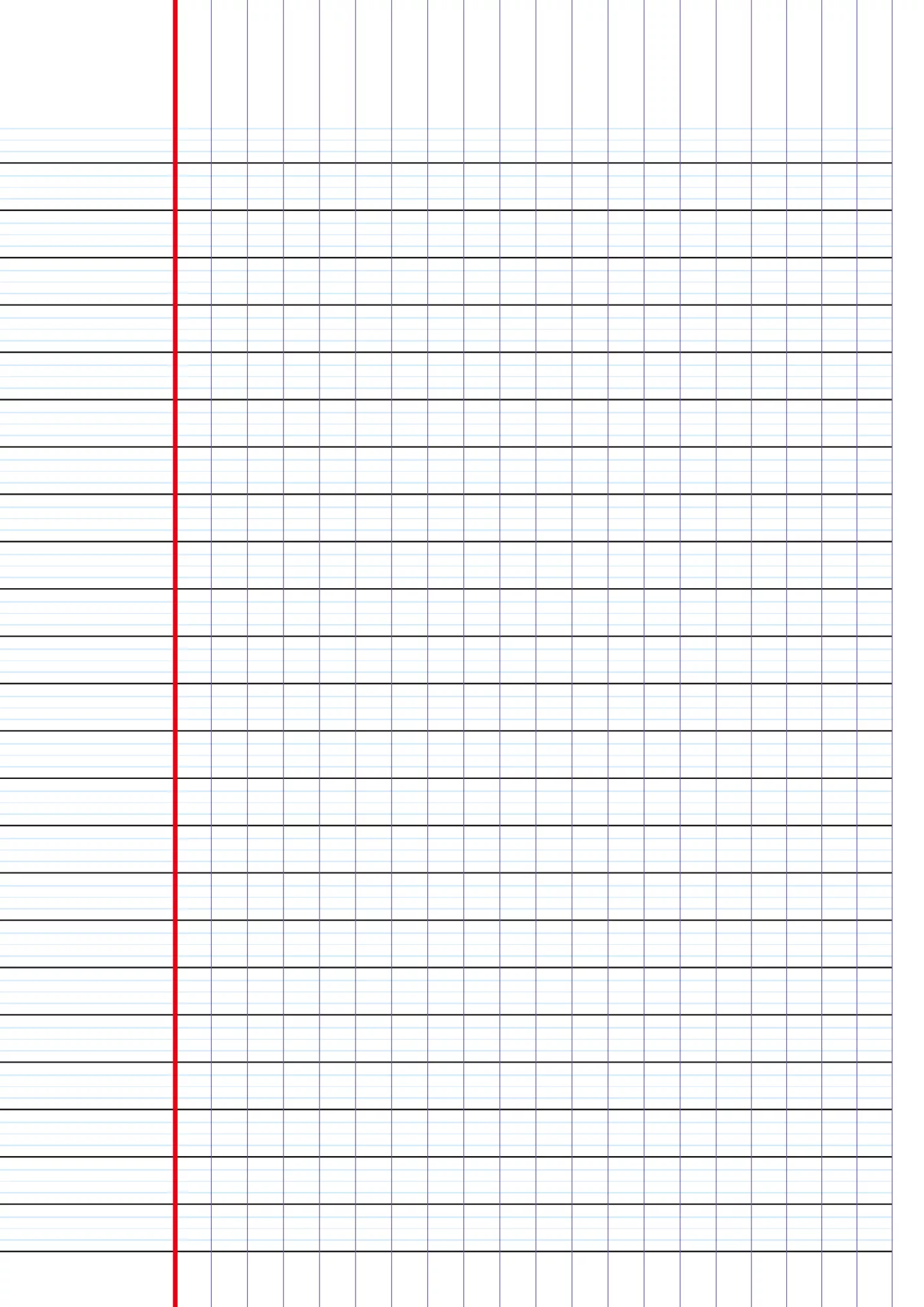 Cahier A4 - Idéal pour collégiens Facilite la qualité d'écriture – Image 2